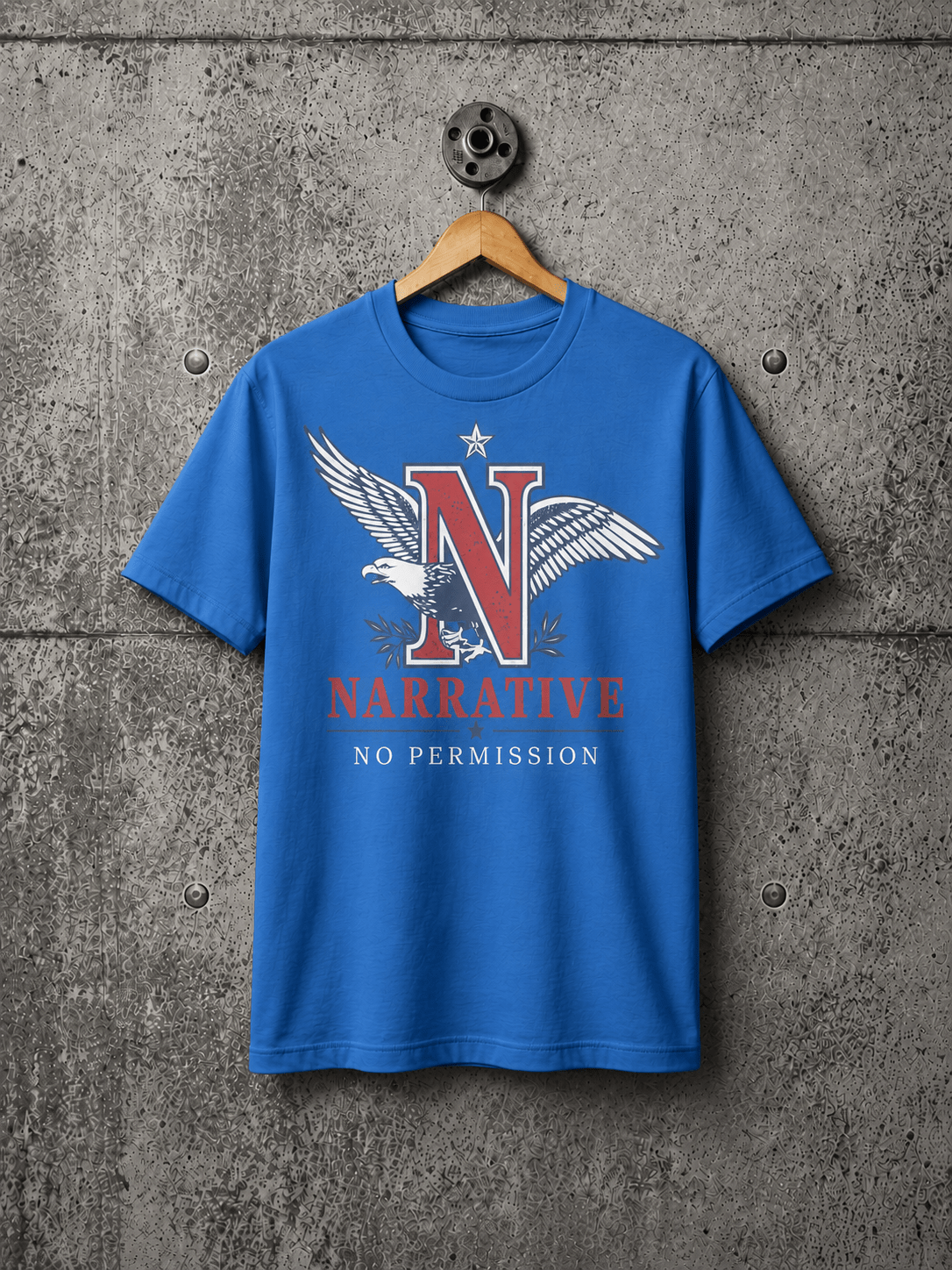 JULY: NO PERMISSION BLUE
