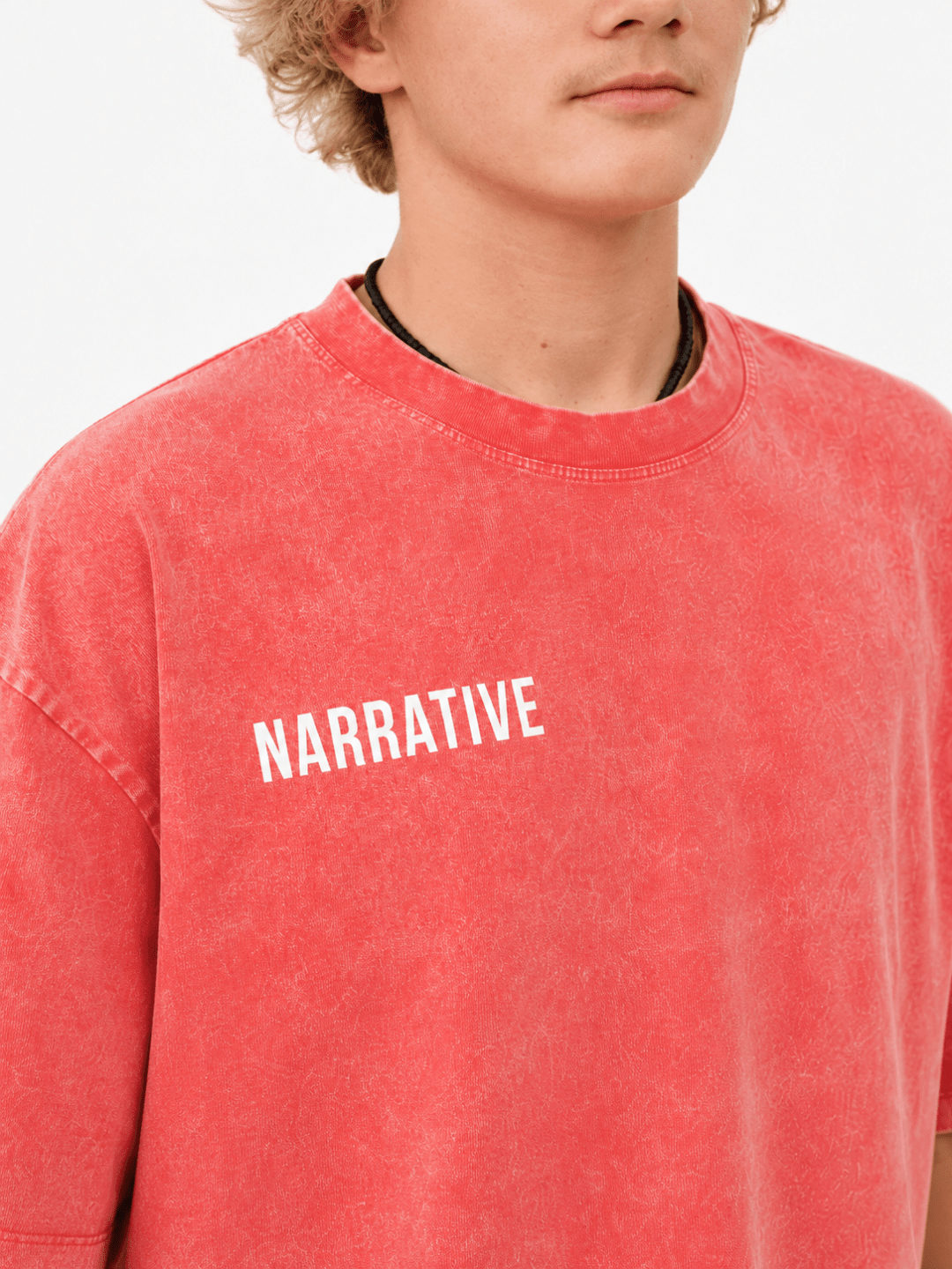 The Every Day Classic T-Shirt: Red - NARRATIVE