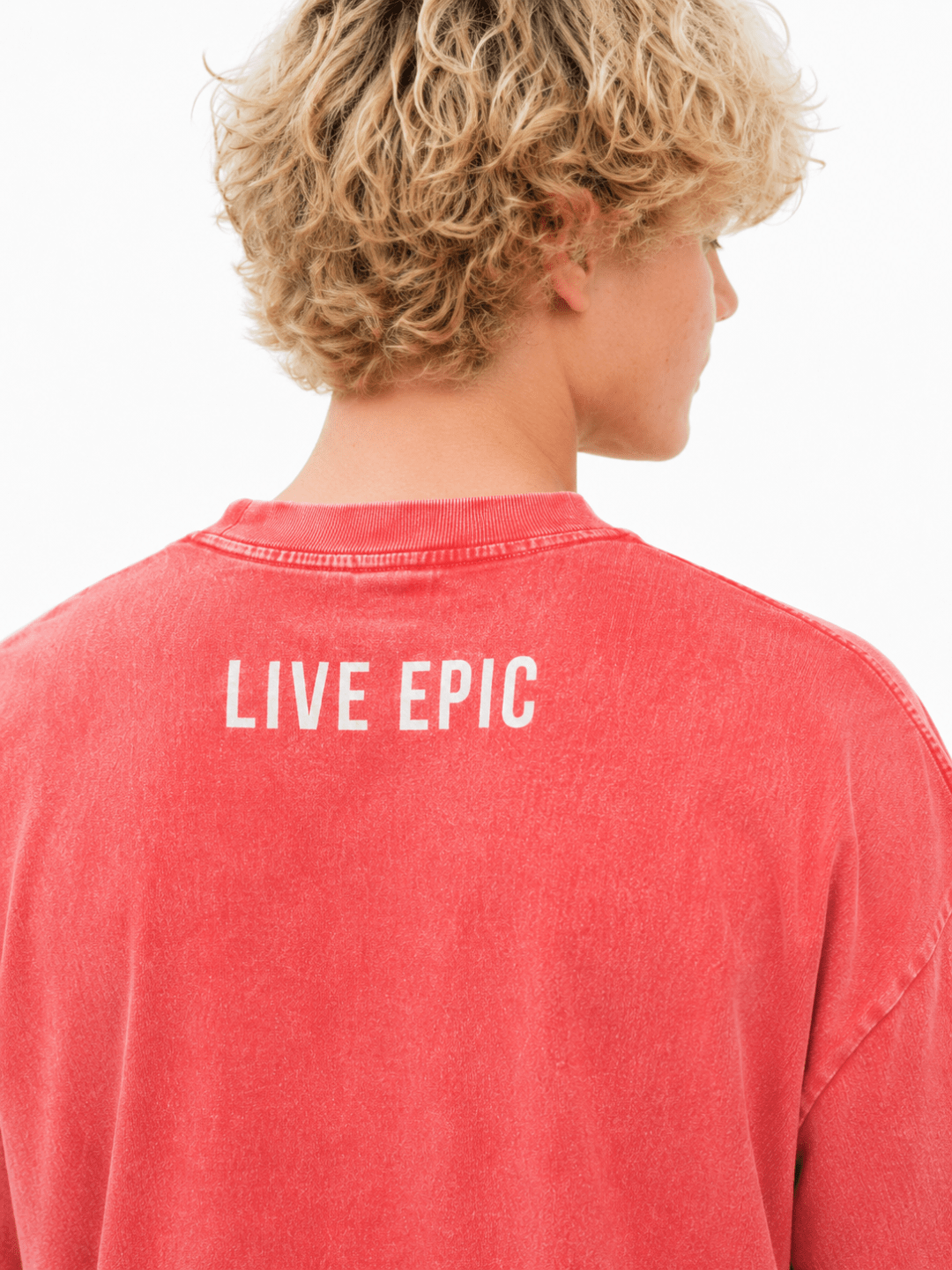 The Every Day Classic T-Shirt: Red - NARRATIVE