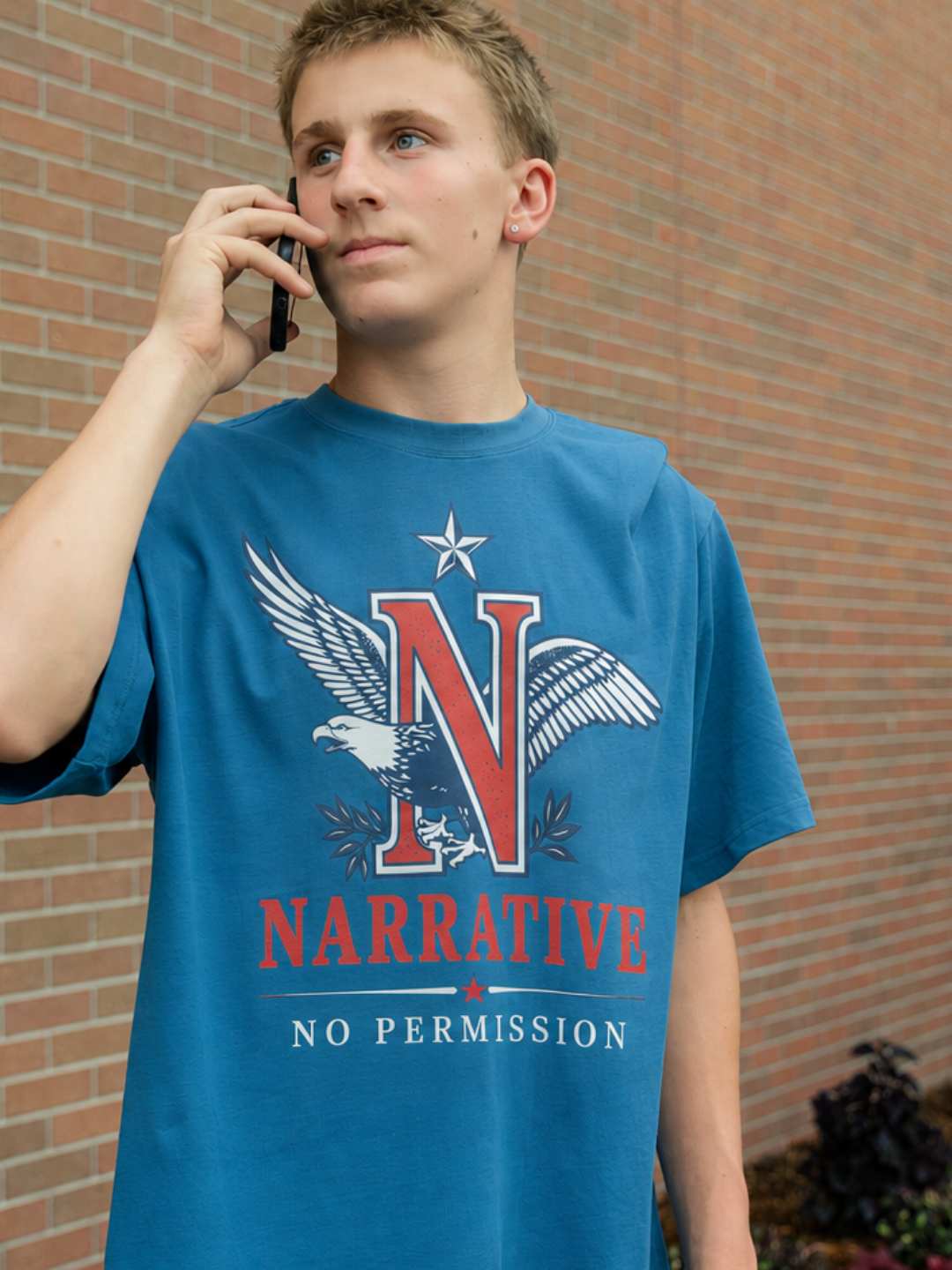 JULY: NO PERMISSION BLUE