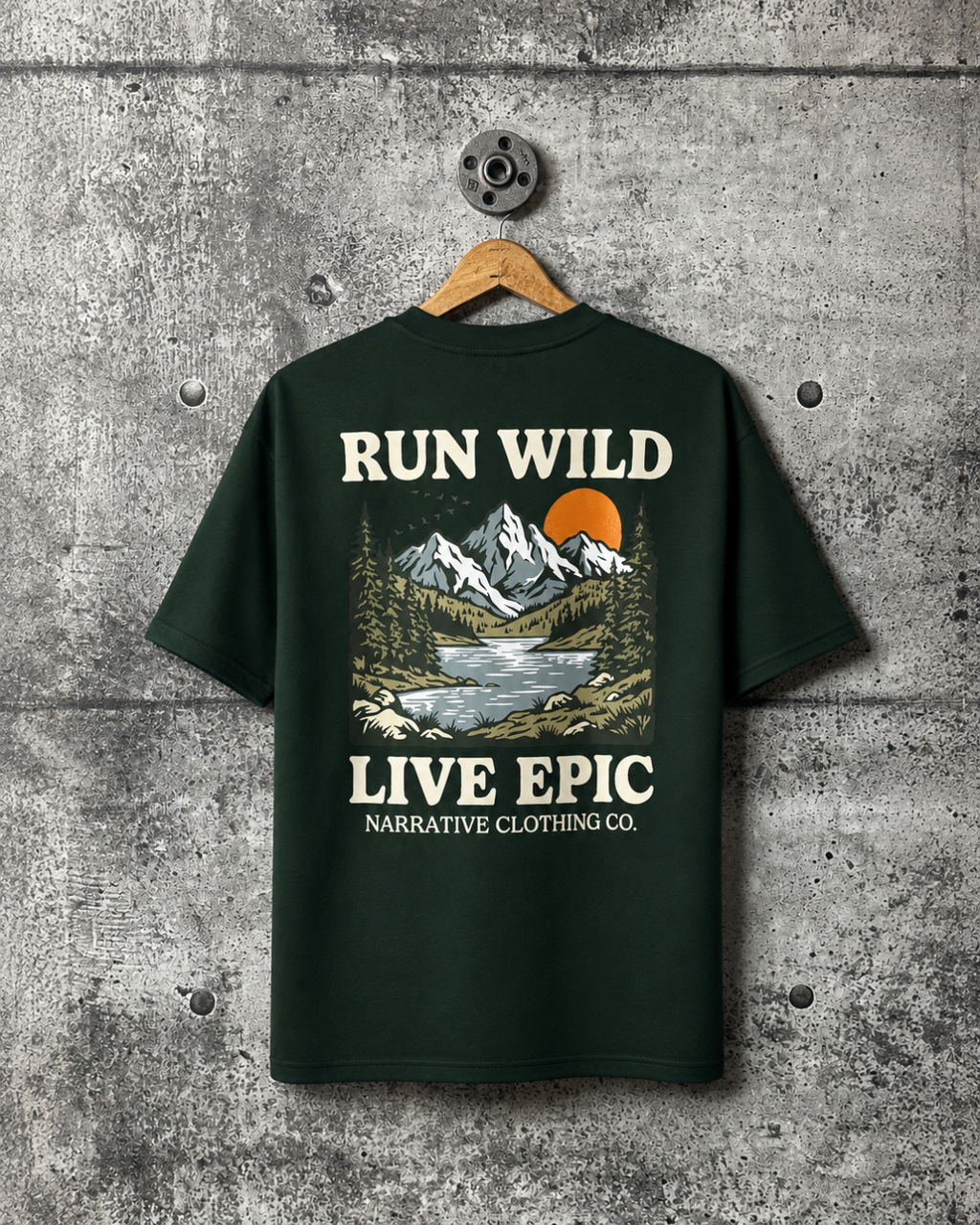 RUN WILD GREEN