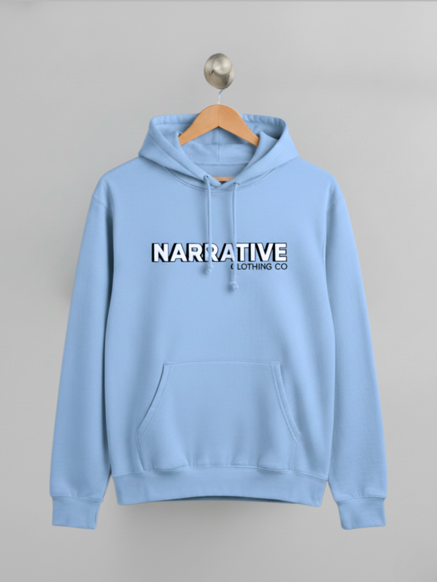 Narrative Blue Signature Hoodie