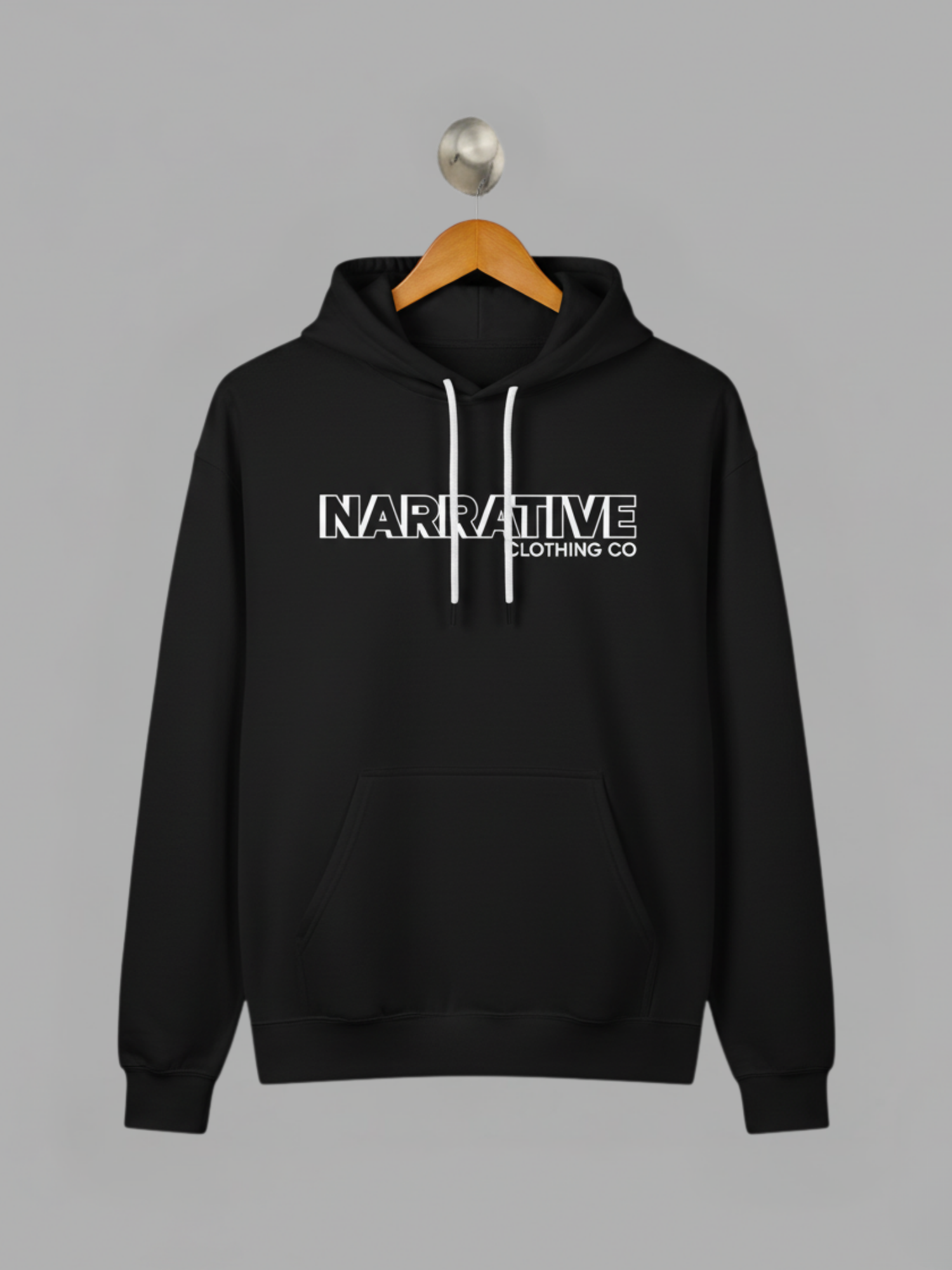 Narrative Black Signature Hoodie