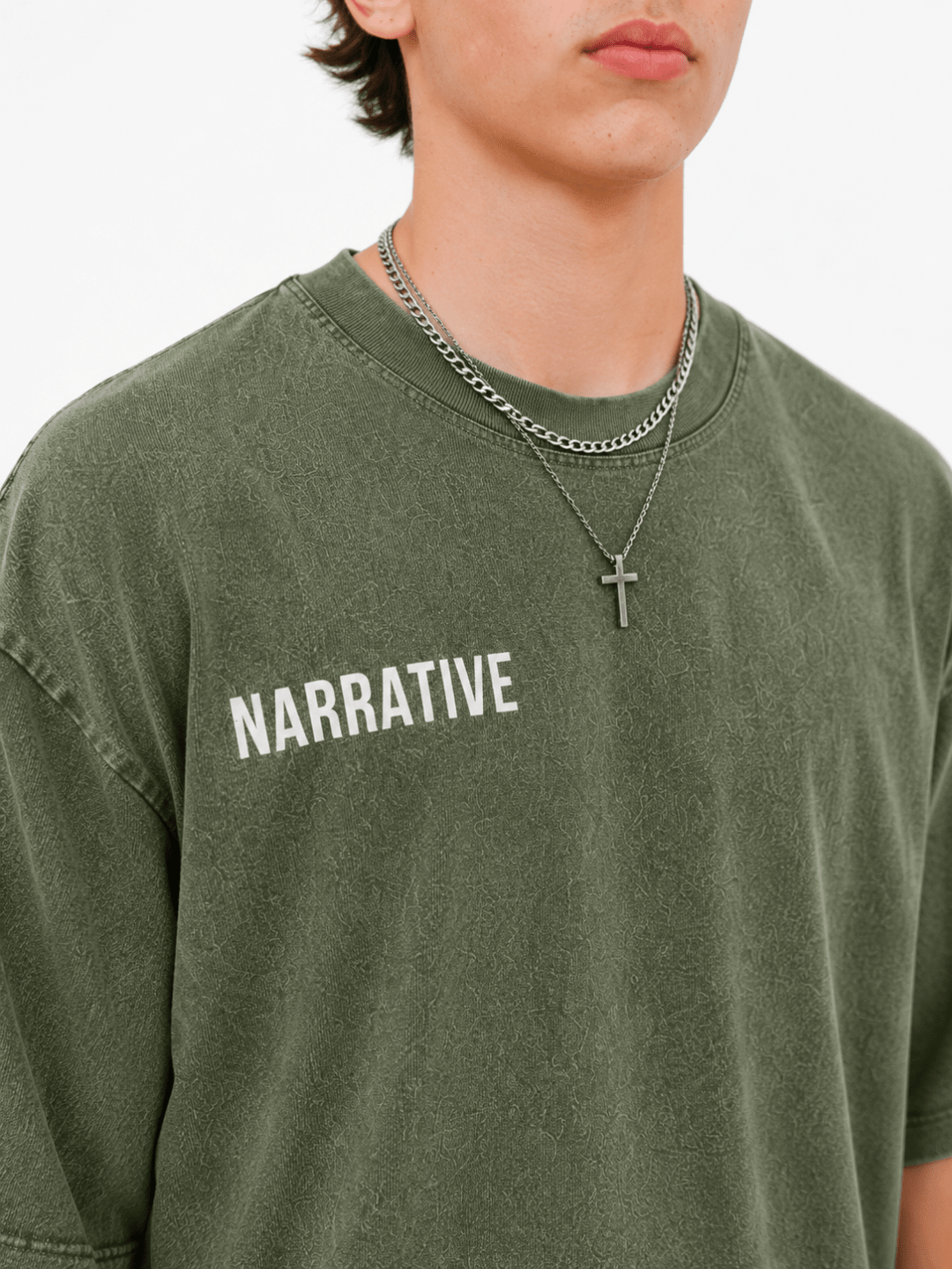The Every Day Classic T-Shirt: Green - NARRATIVE