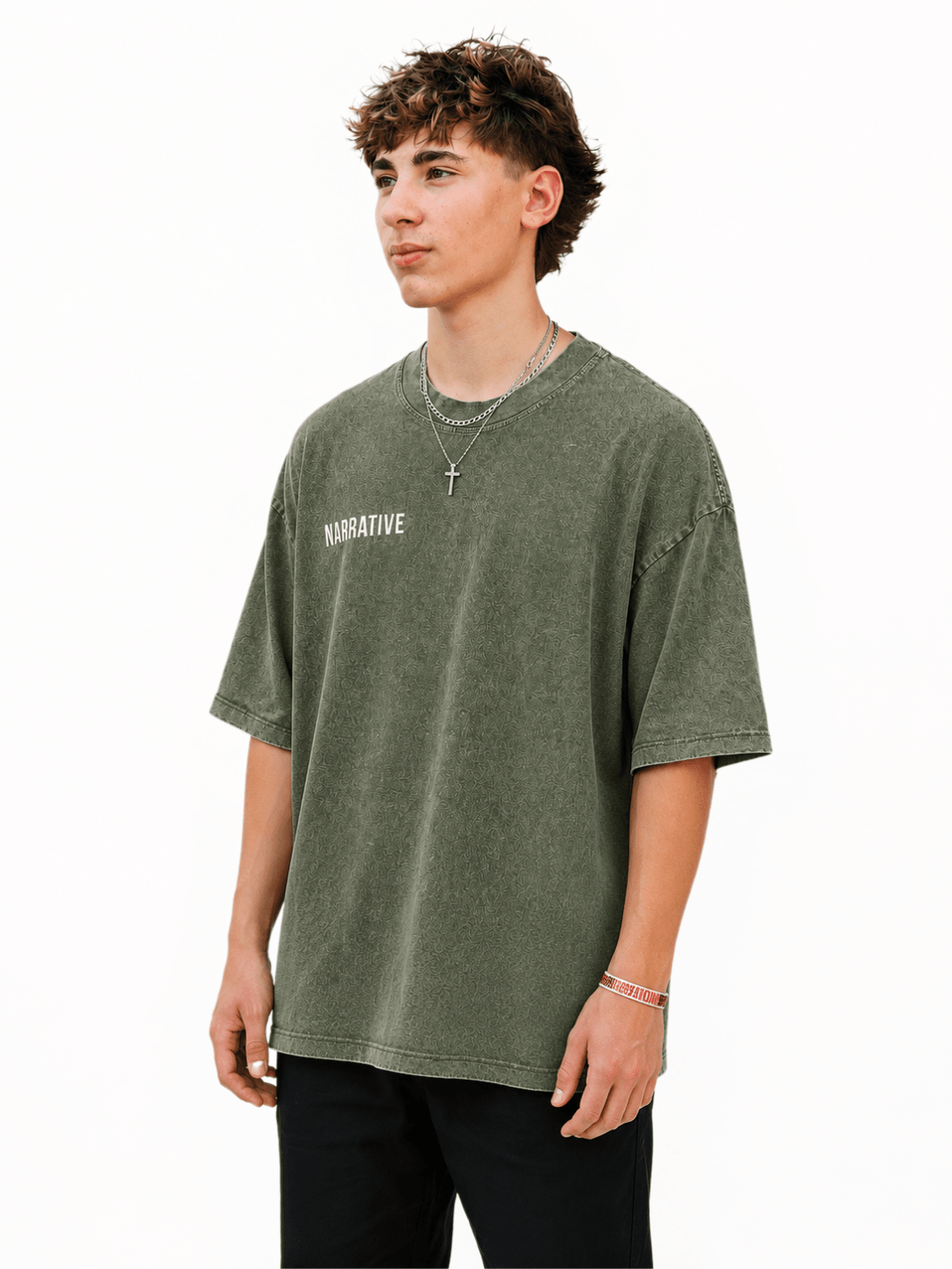 The Every Day Classic T-Shirt: Green - NARRATIVE