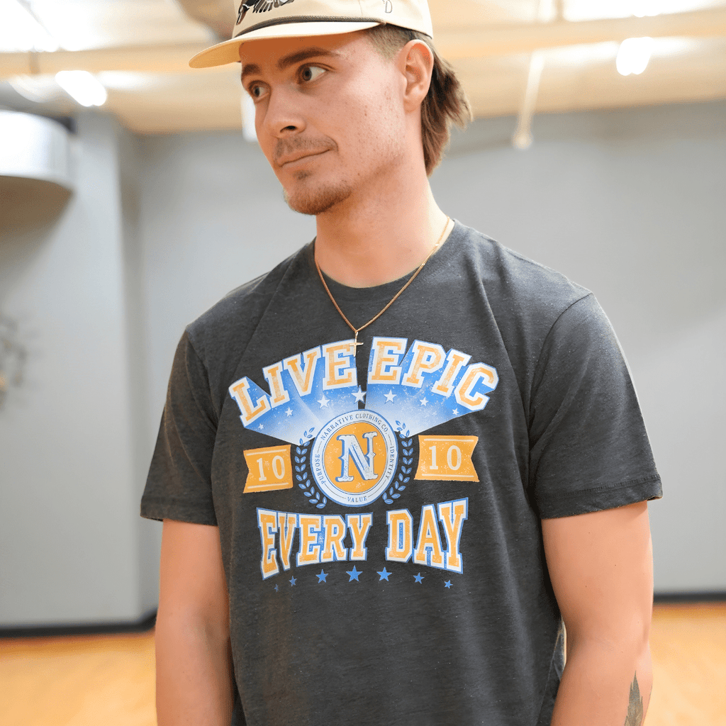 Live Epic Crest T-Shirt - NARRATIVE