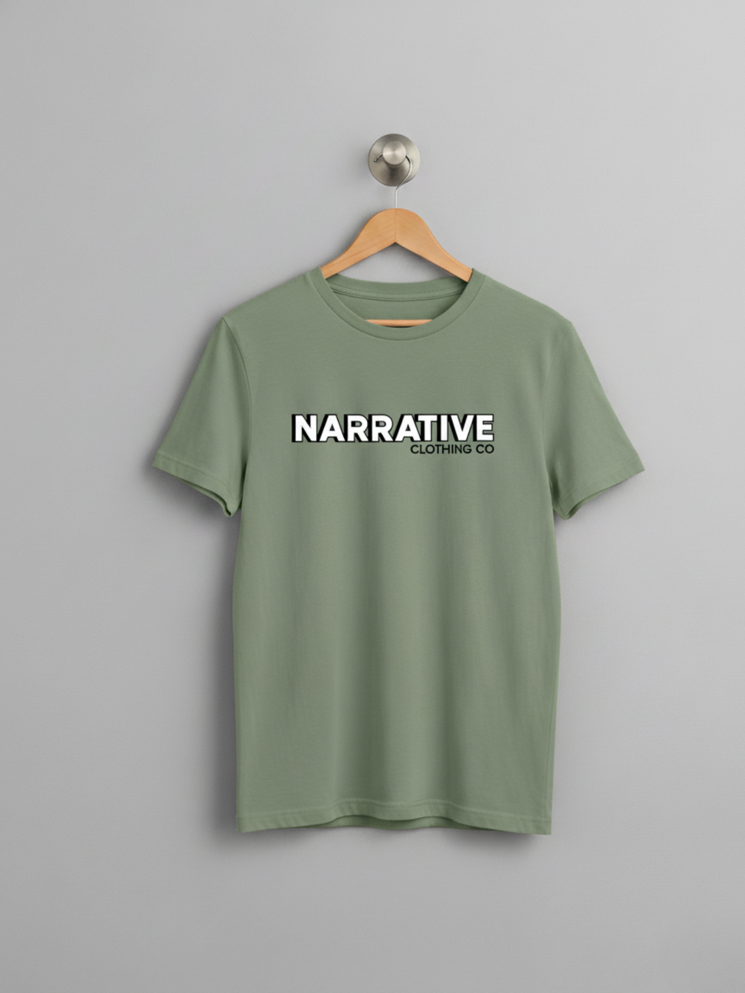 Narrative Green Signature T-Shirt