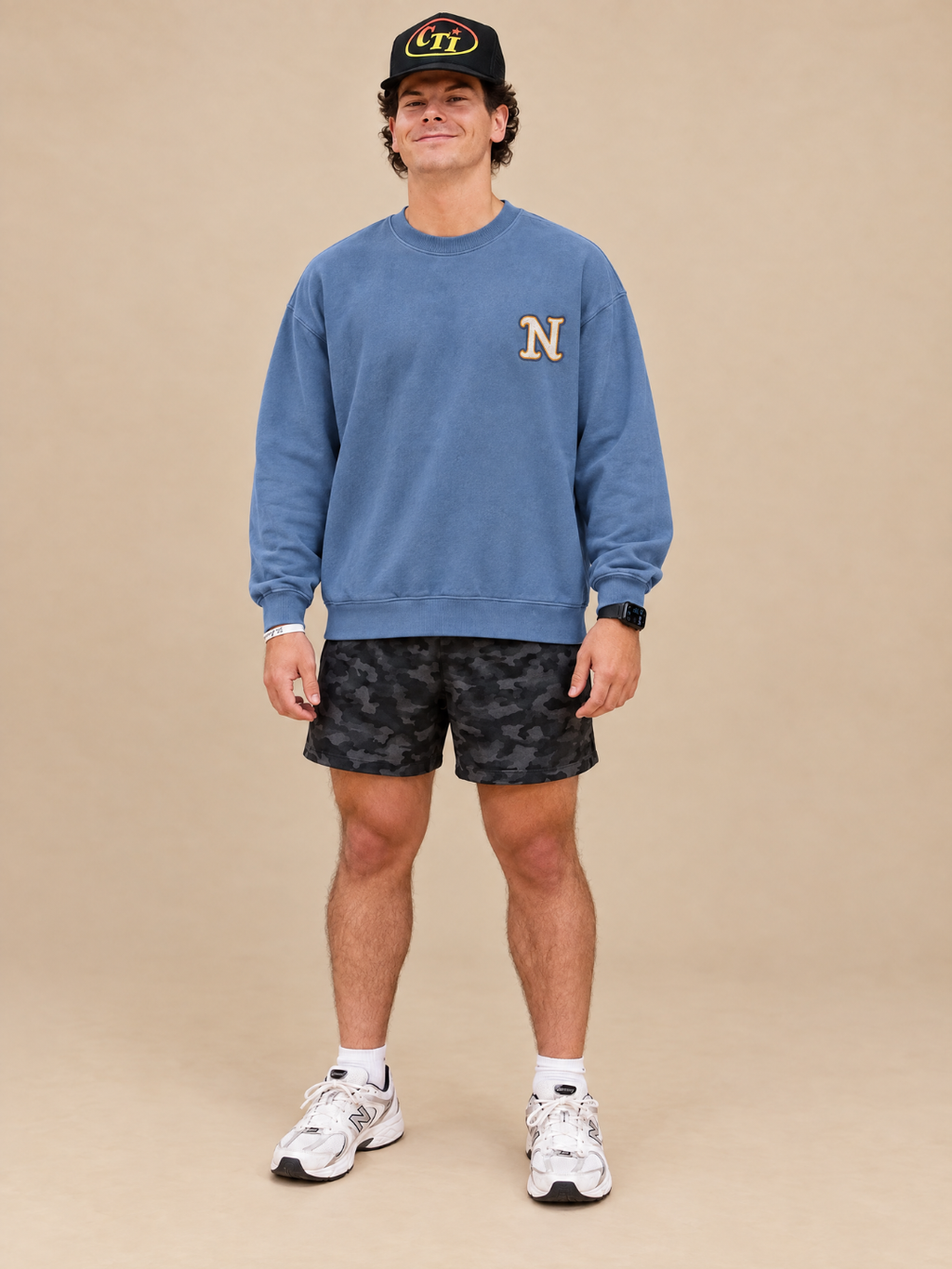 LETTERMAN CREWNECK
