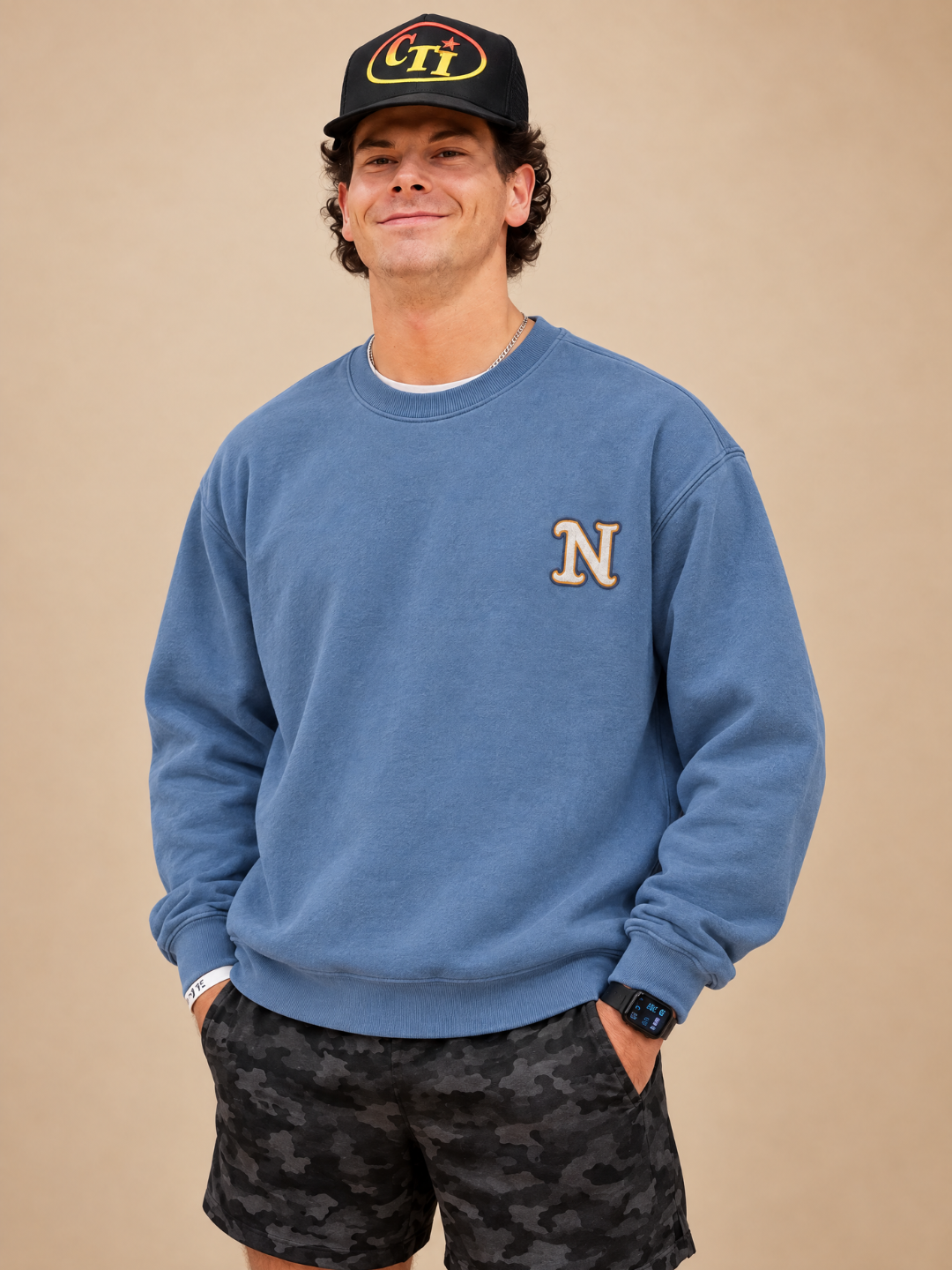 LETTERMAN CREWNECK