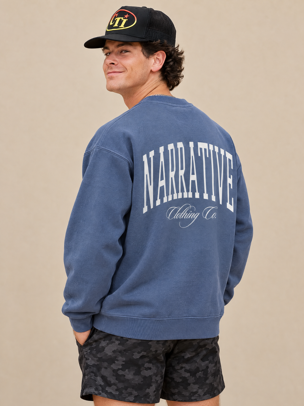 LETTERMAN CREWNECK