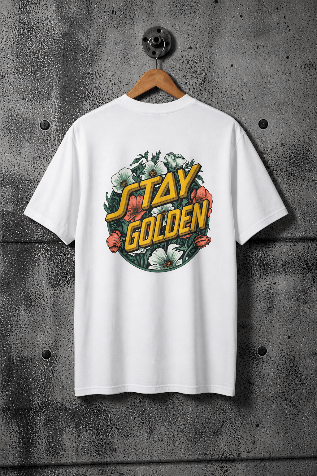 White | Flat Lay Back