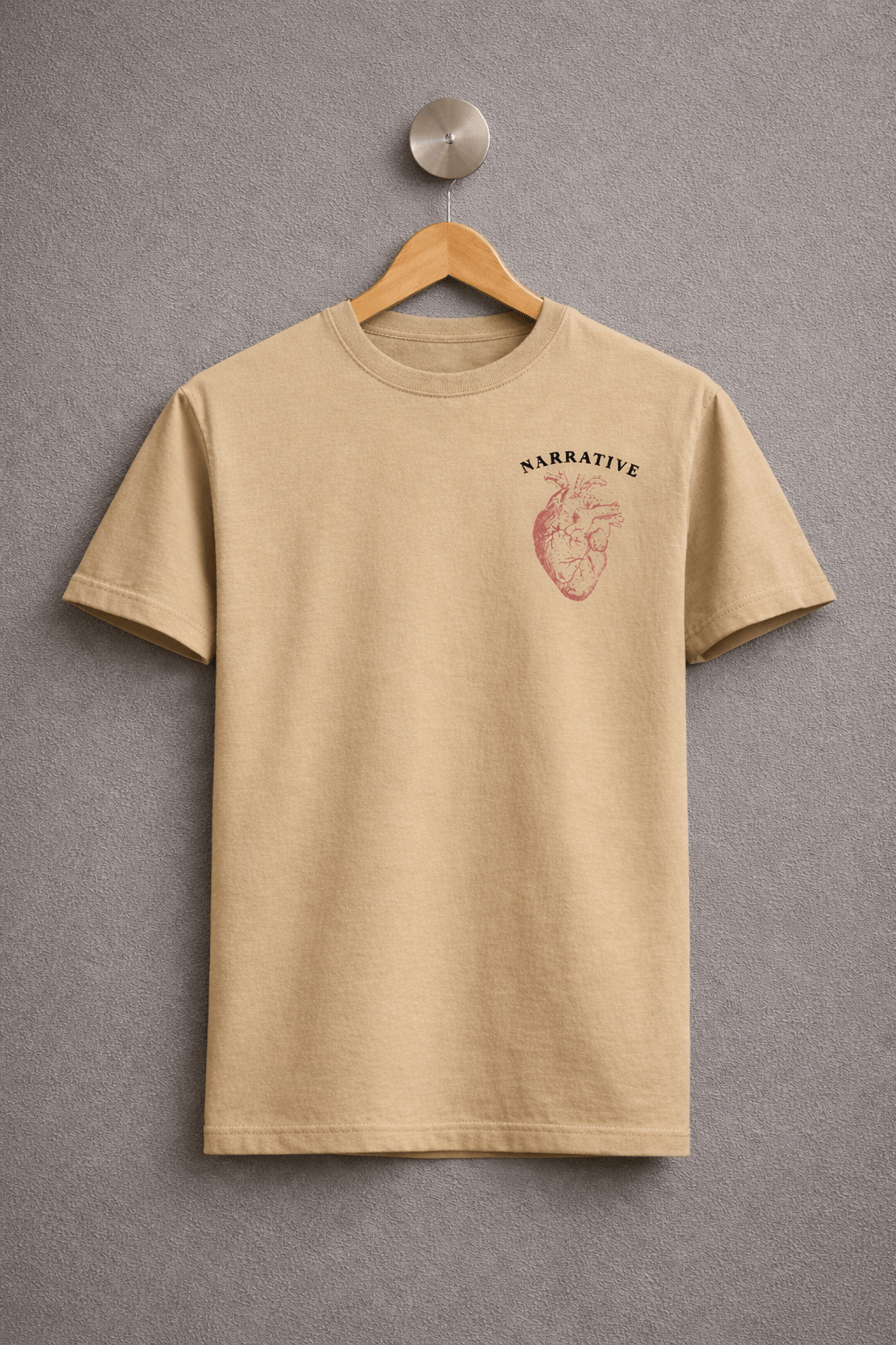 SAND HEART FIRST T - SHIRT - NARRATIVE