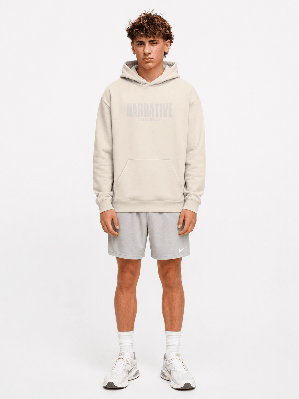 The Every Day Hoodie: Sand - NARRATIVE