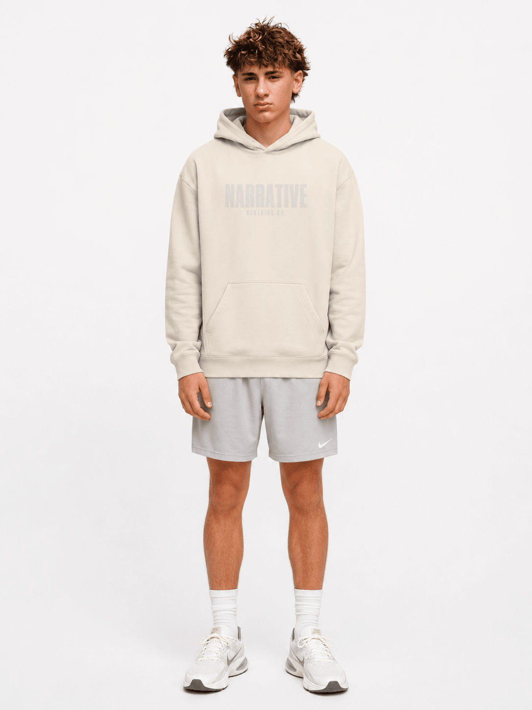 The Every Day Hoodie: Sand - NARRATIVE