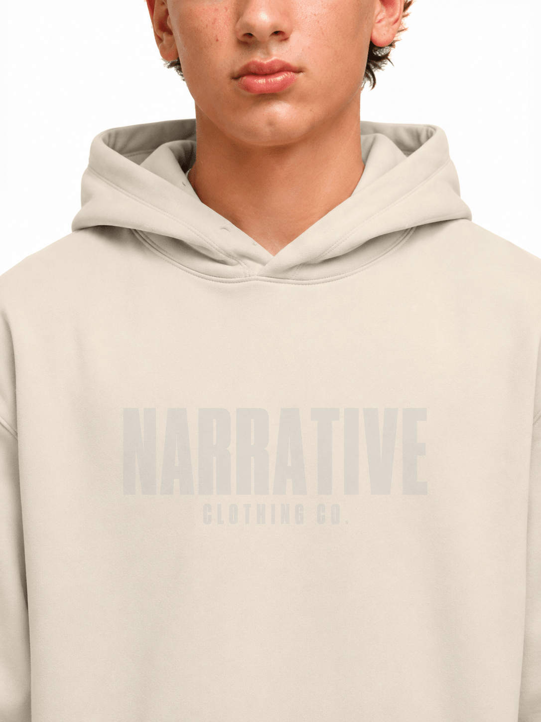 The Every Day Hoodie: Sand - NARRATIVE