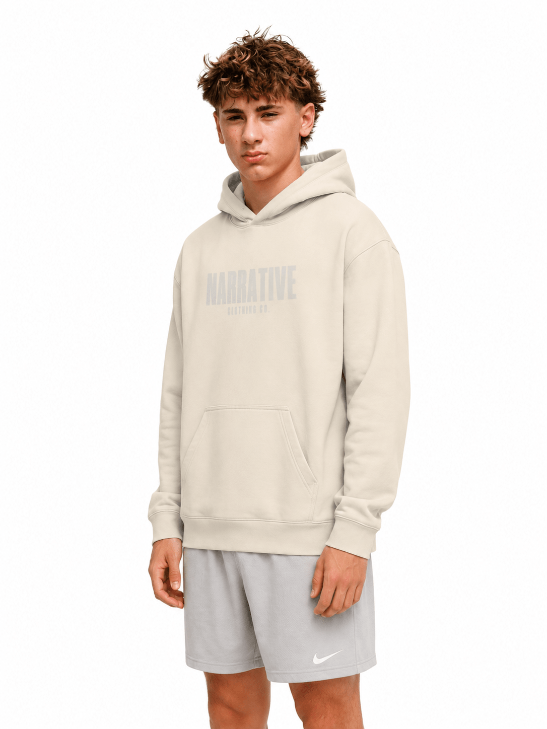 The Every Day Hoodie: Sand - NARRATIVE