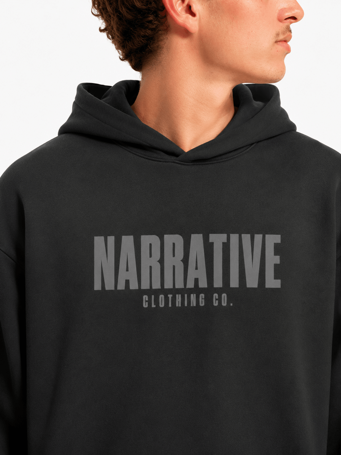 The Every Day Hoodie: Black - NARRATIVE
