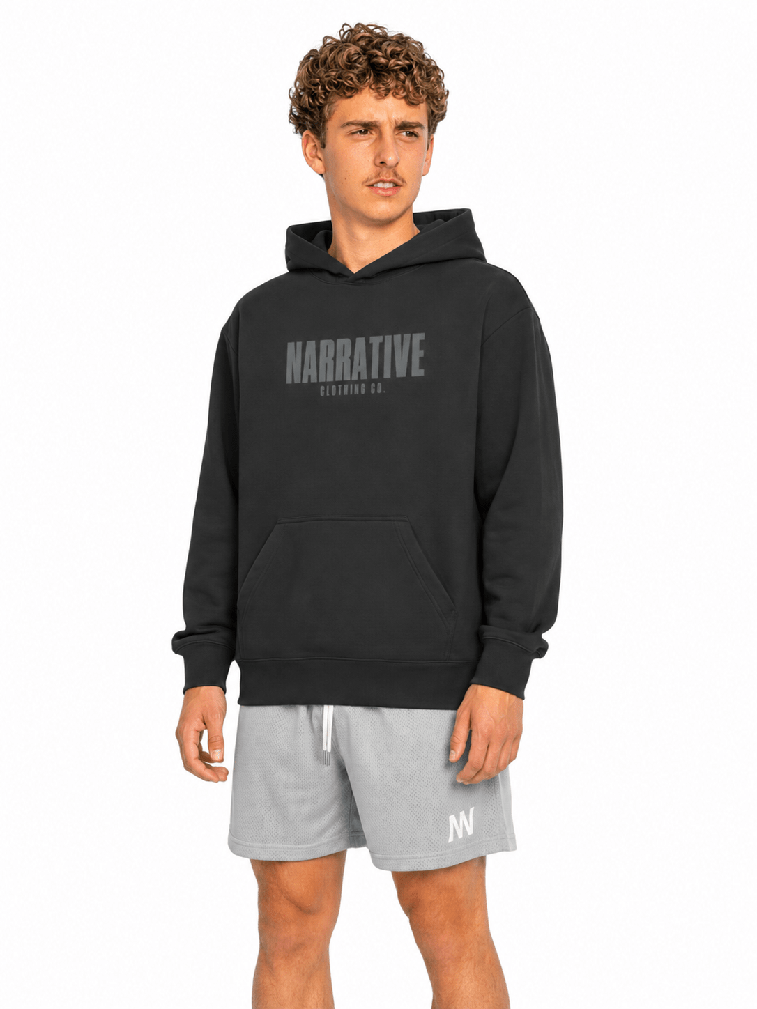 The Every Day Hoodie: Black - NARRATIVE