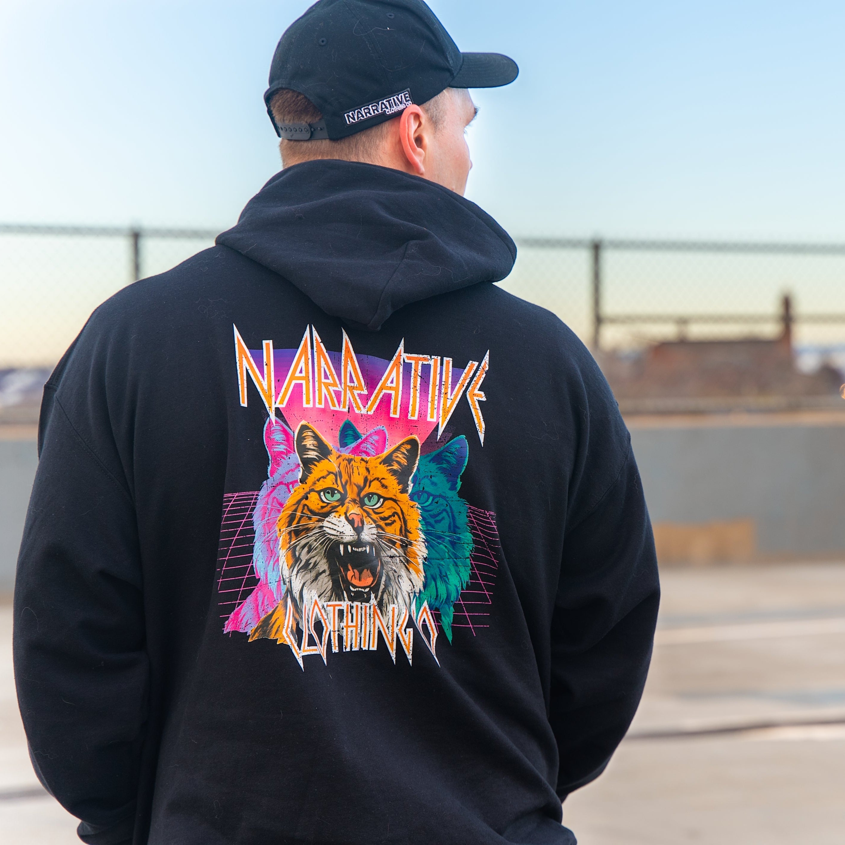 Heavy Metal Kitty Kat Hoodie