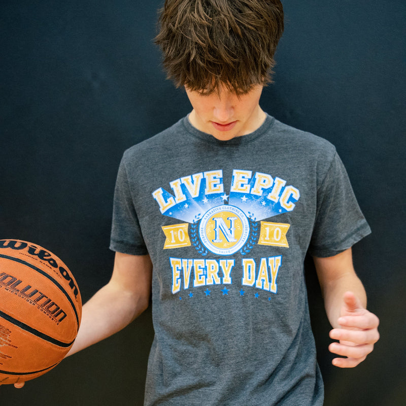 Live Epic Crest T-Shirt - NARRATIVE