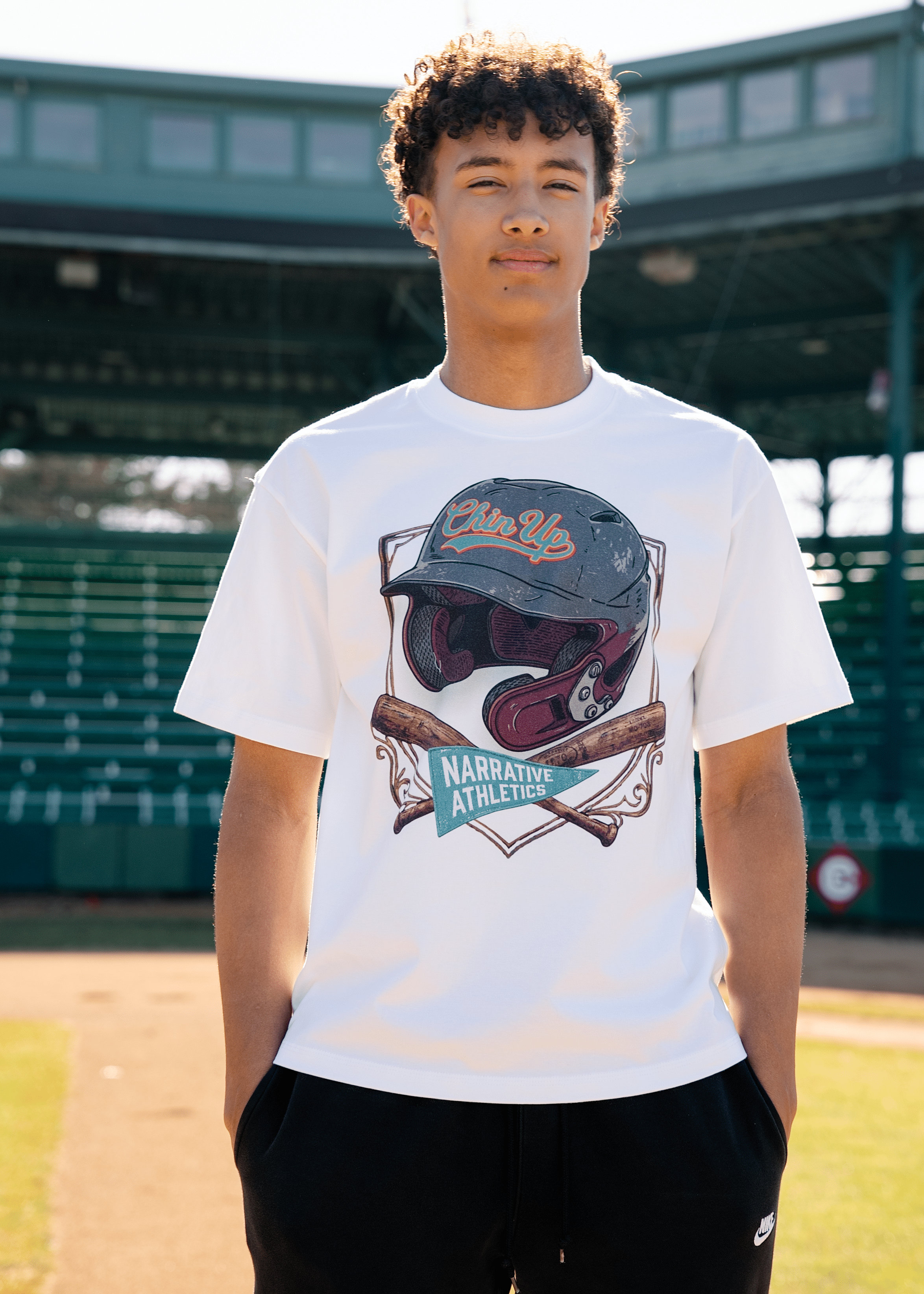 Chin Up Big Helmet - NARRATIVE