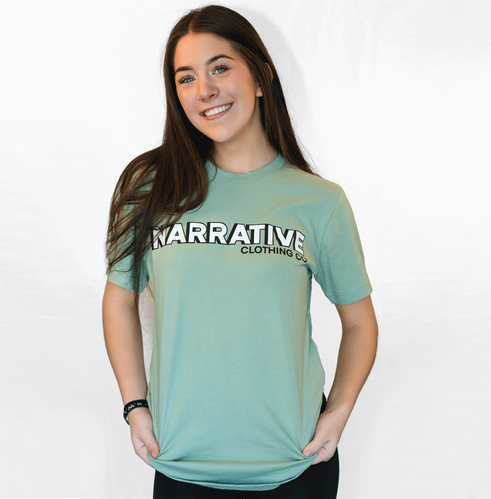 Narrative Green Signature T-Shirt