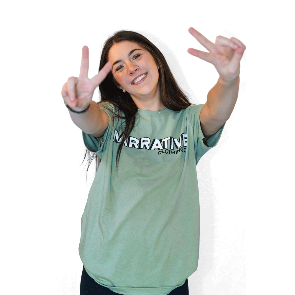 Narrative Green Signature T-Shirt