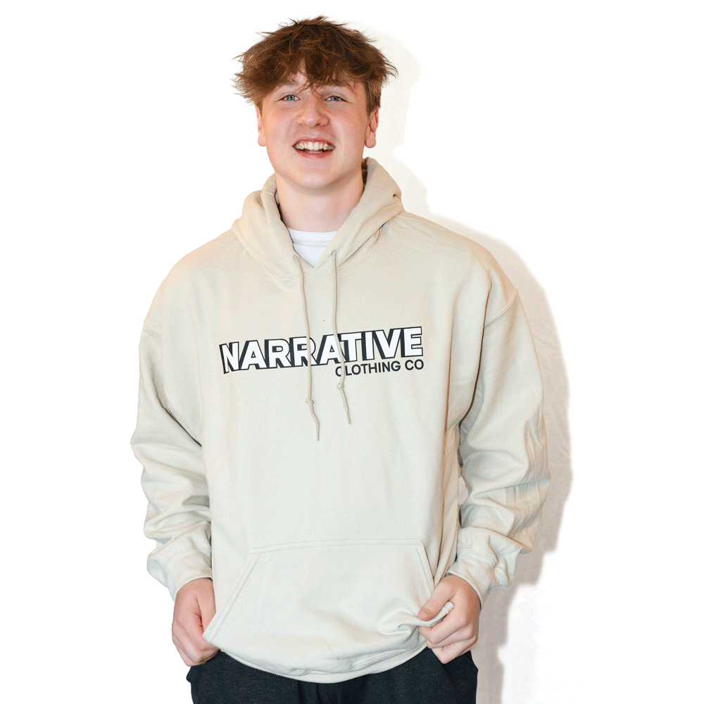 Narrative Sand Signature Hoodie