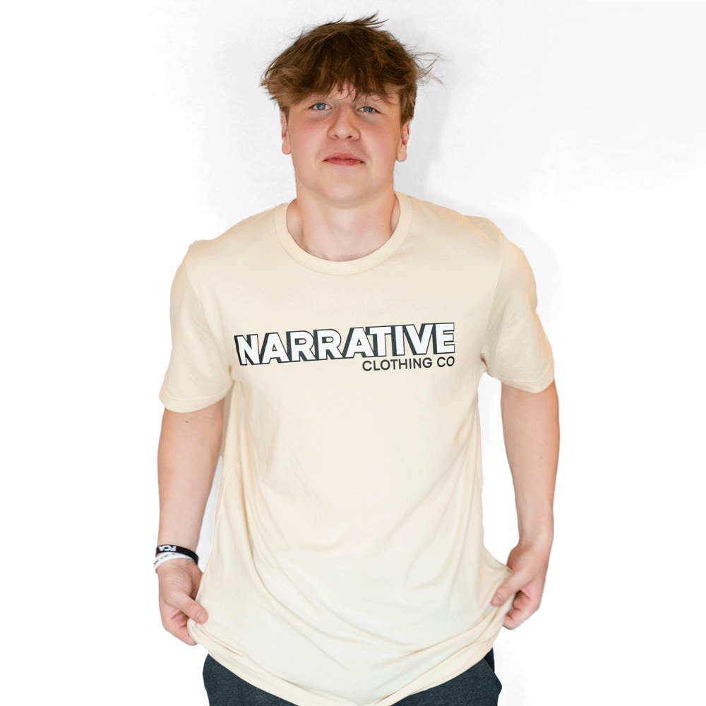 Narrative Sand Signature T-Shirt