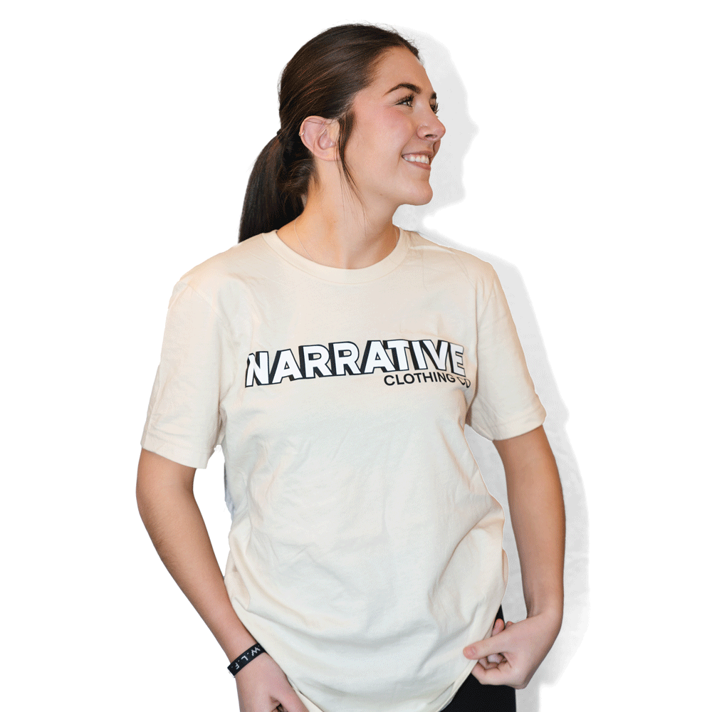 Narrative Sand Signature T-Shirt