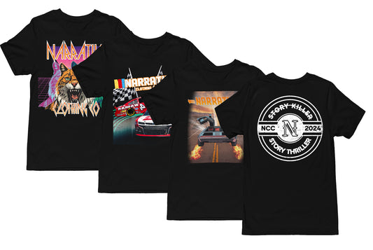 All 4 T-shirts