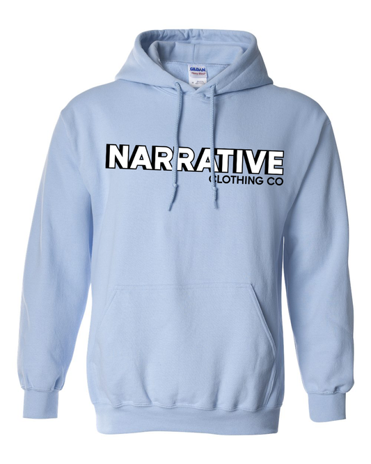Narrative Blue Signature Hoodie