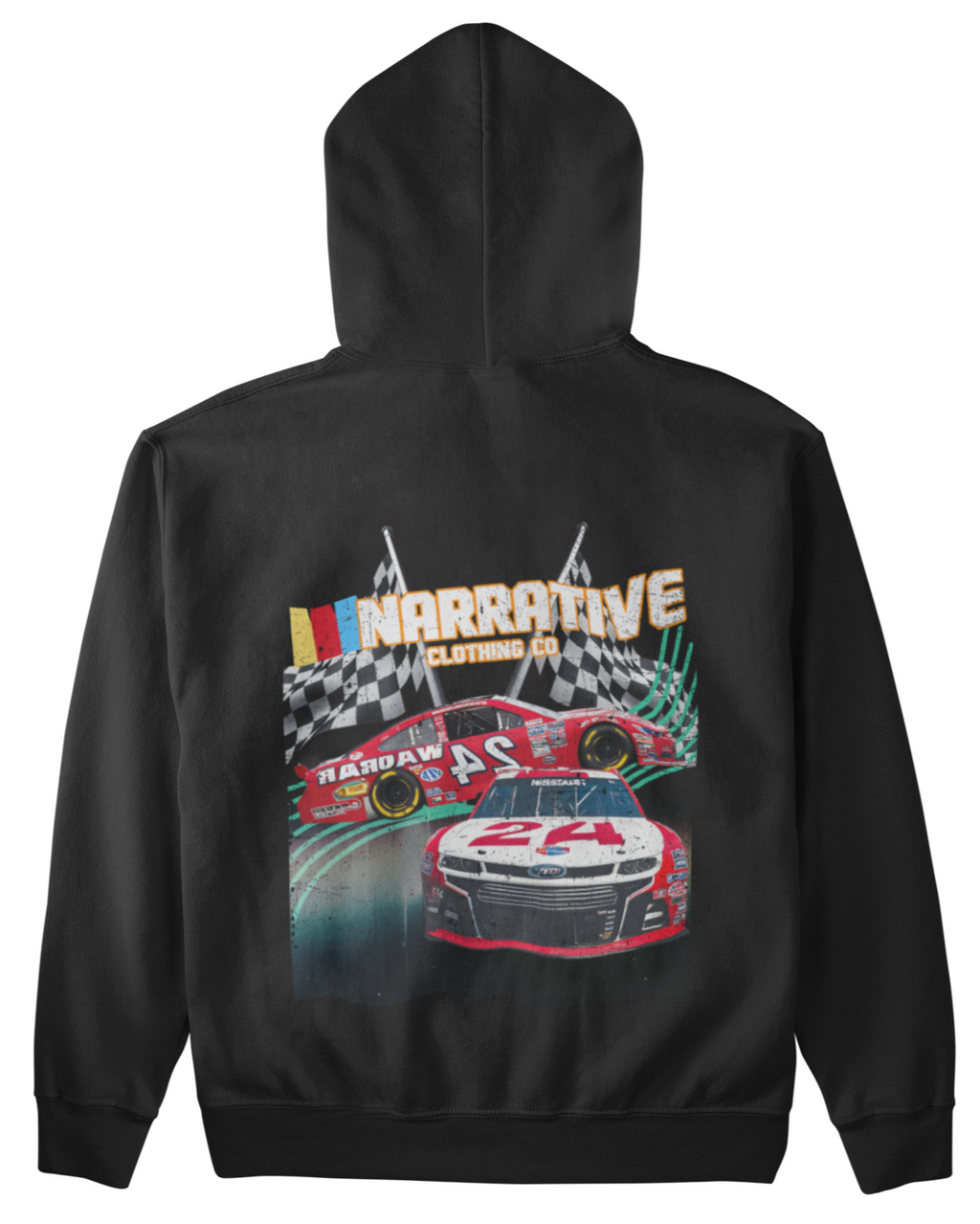 Drive Fast Narrative Hoodie