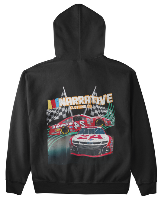 Drive Fast Narrative Hoodie