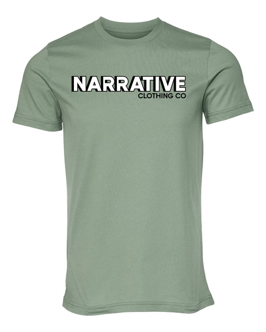 Narrative Green Signature T-Shirt