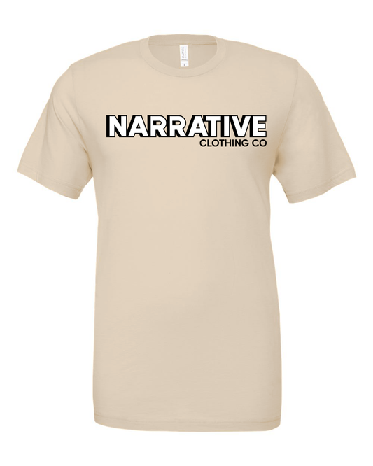 Narrative Sand Signature T-Shirt